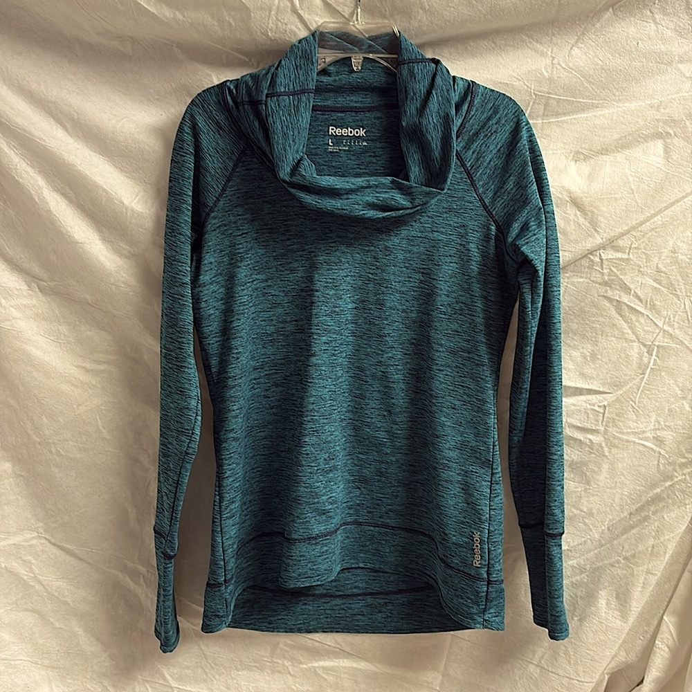 Reebok playwarm cowl neck sweatshirt